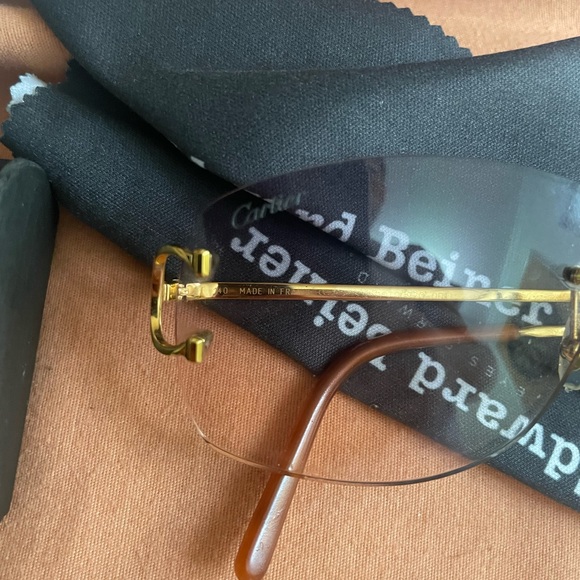 Cartier C glasses with original receipt - Picture 3 of 4